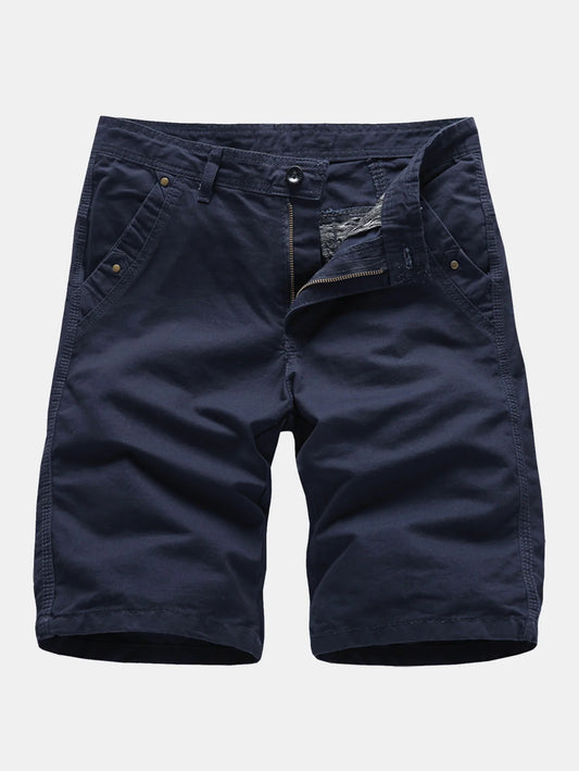 Men's Embellished Pocket Chino Shorts