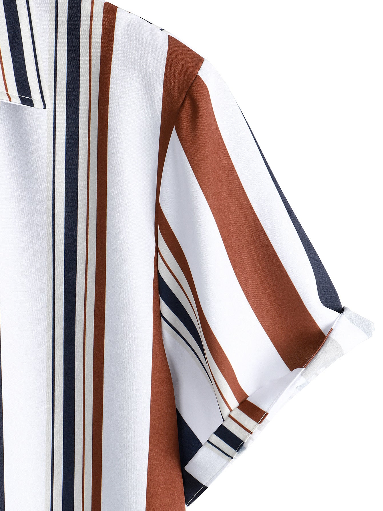 Vibrant Stripe Pop Shirt