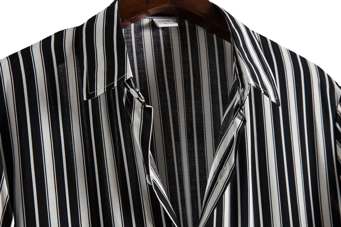 Men's Airy Striped Short Sleeve Shirt